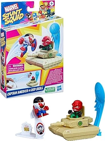 Hasbro Marvel Stunt Captain America VS Red Skull