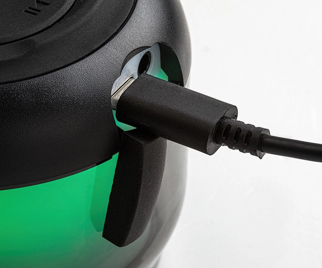 Lampada da tavolo LED RGB nera Bluetooth Rabalux Radelia