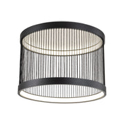 Plafoniera LED Milagro Guarda nera 43W 4000K 51cm