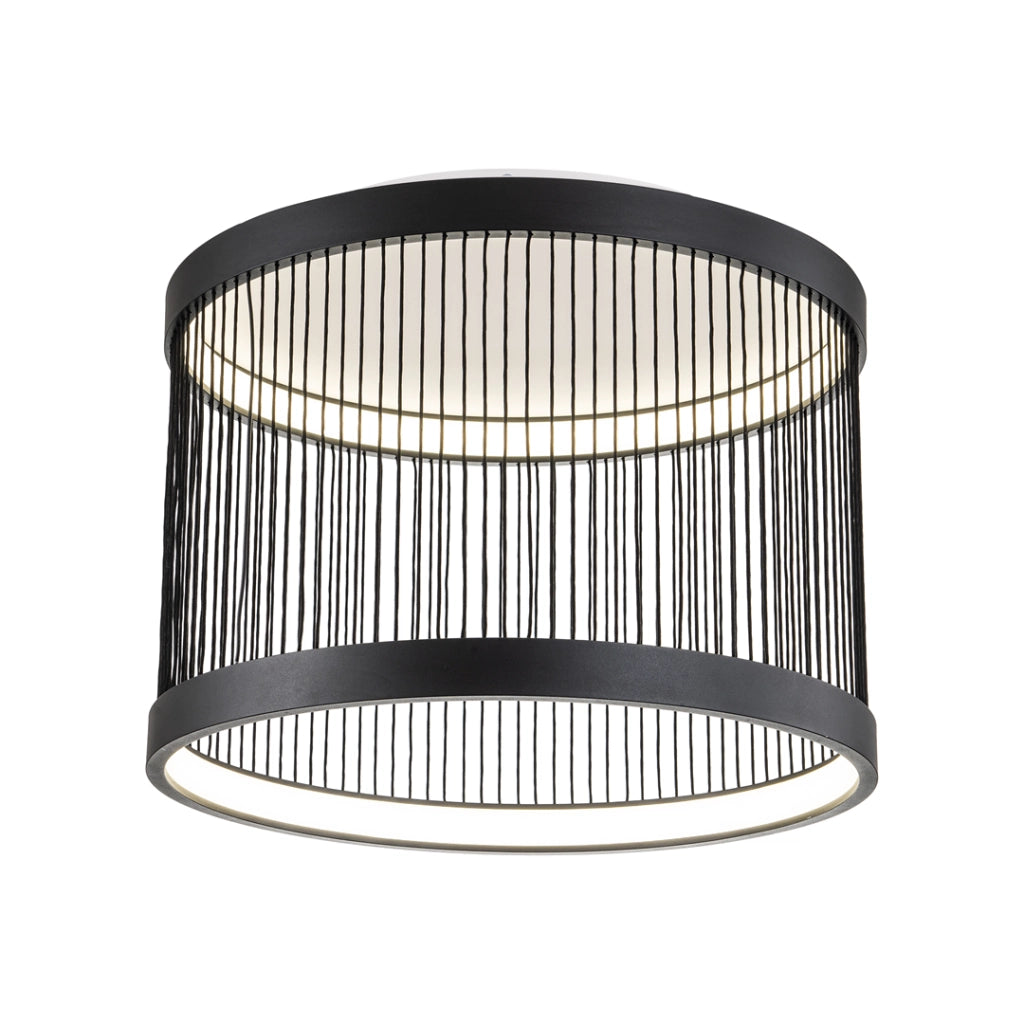 Plafoniera LED Milagro Guarda nera 43W 4000K 51cm