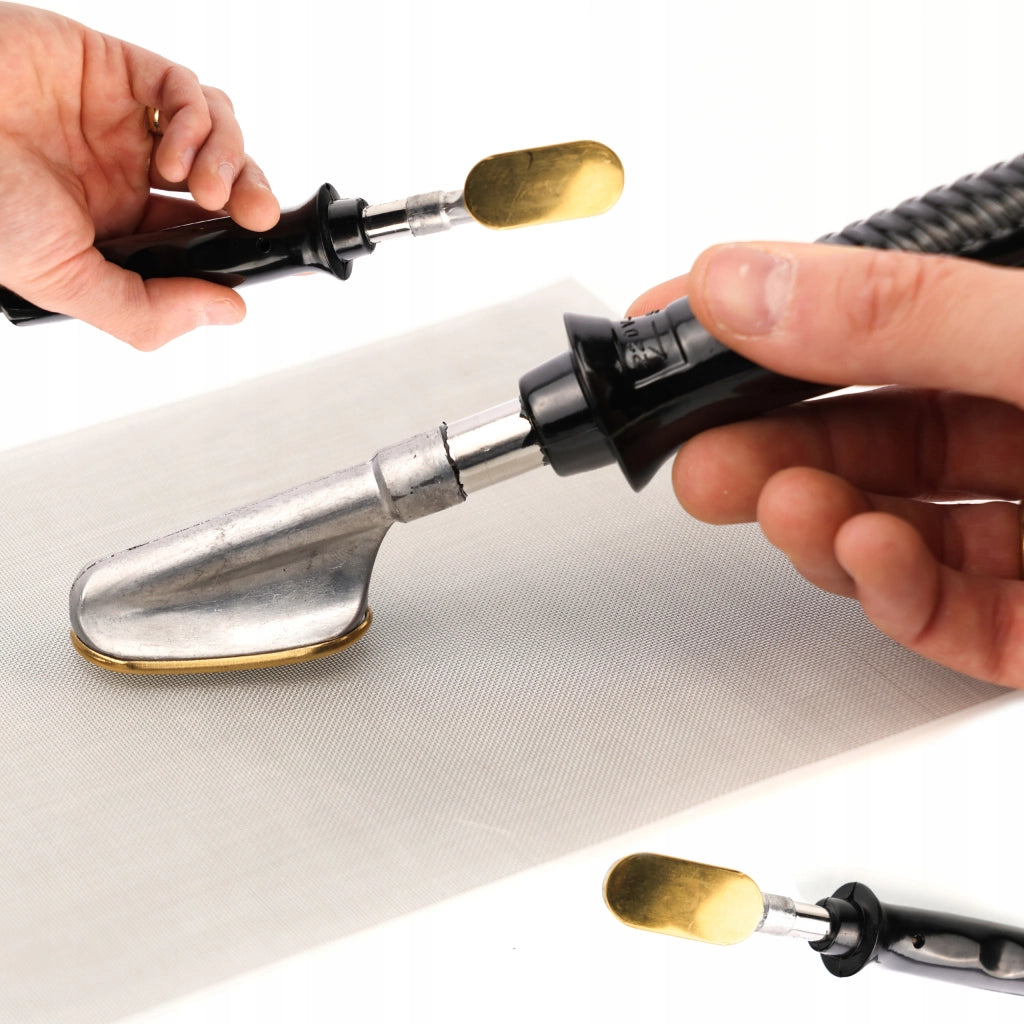 Saldatore per Plastica con Graffettatrice e 800 Graffette – Ergonomico, Sicuro, Versatile | 230mm, 50W, 750°C