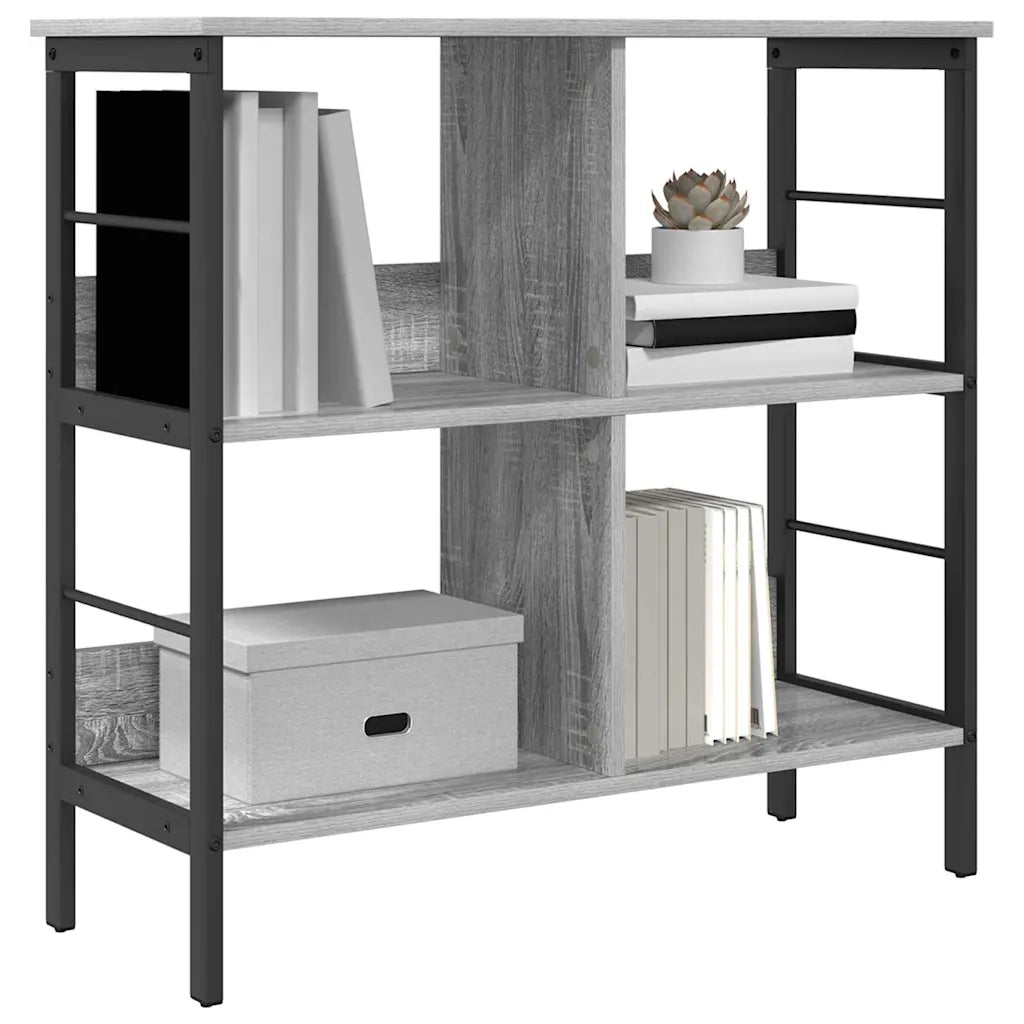 Libreria Grigio Sonoma 82 x 32 x 79 cm Legno multistrato