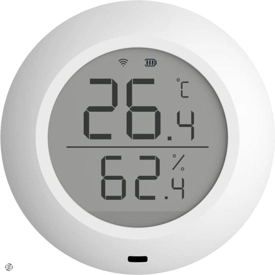 Termometro digitale per interni - Umidificatore - Termometro per ambienti interni - Misuratore di temperatura e umidità