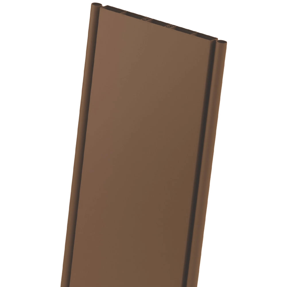 DOGA PLASTICA AGGIUNTIVA h.210 cm - colore marrone noce  - KASART