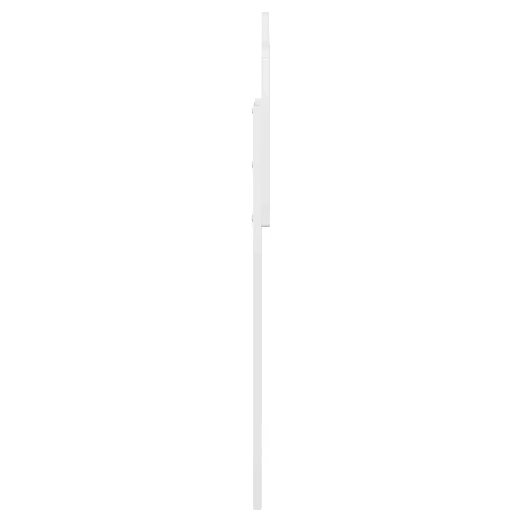 Testiera-Testata-Testiera Decorativa Bianco Lucido 90 cm Legno multistrato 487363