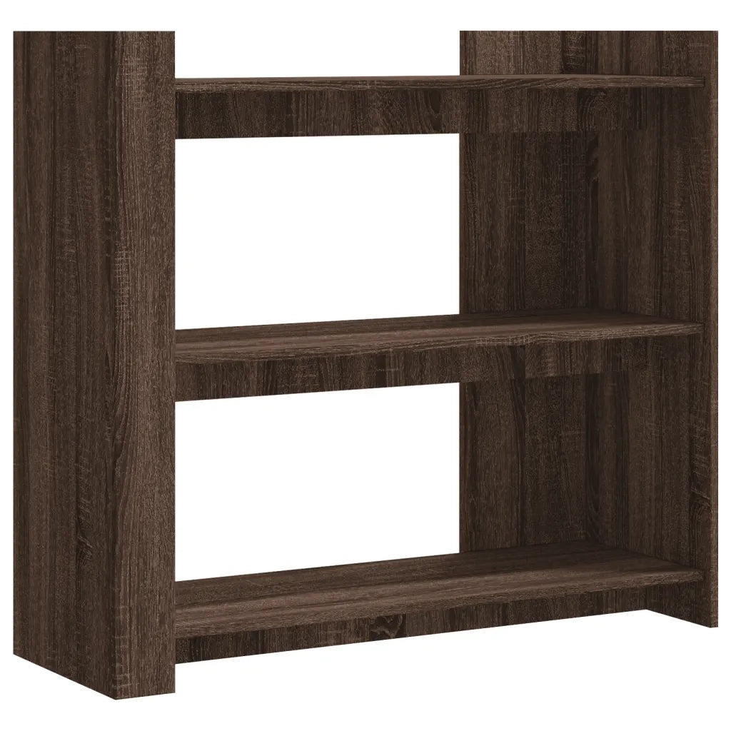 vidaXL Tavolino Consolle Rovere Marrone 100x35x90 cm Legno Multistrato