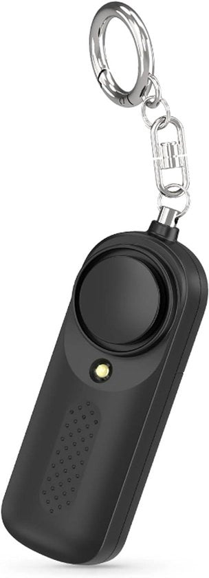 Alarme Personale Mini con 130 dB e Illuminazione LED per Autodifesa - Alarme di Sicurezza per Bambini, Donne, Anziani e Studenti