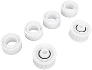 Pacchetto di 4 ruote guida - Sostitutive per robot piscina - Materiale ABS premium - Installazione facile - Duraturo e resistente agli urti - Per Dolphin - Pulitore piscina