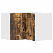 Pensile da cucina | Mobile angolare per parete LUCCA Rovere Fumo 57 x 57 x 40 cm