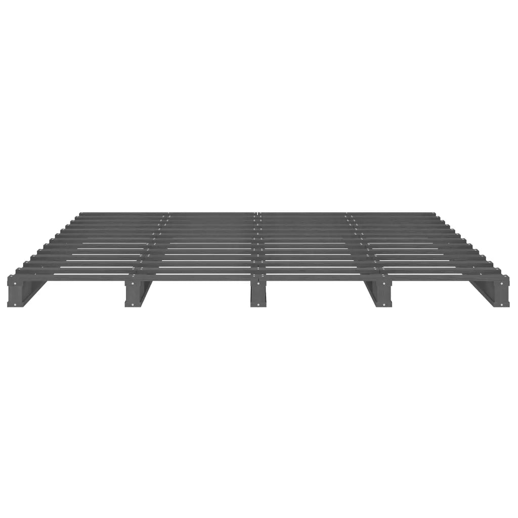 Giroletto Grigio 140x190 cm in Legno Massello di Pino