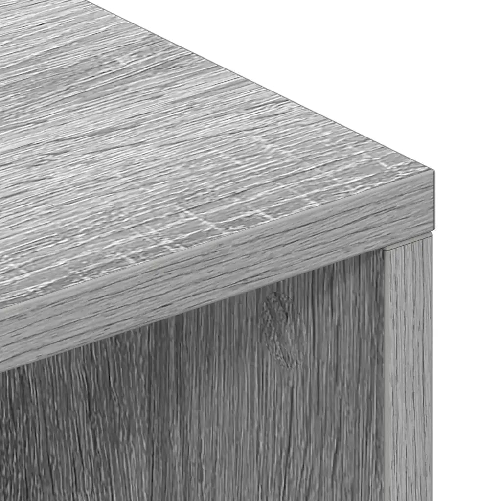 Mobile Porta TV Grigio Sonoma 100x40x40 cm in Legno Multistrato 859123