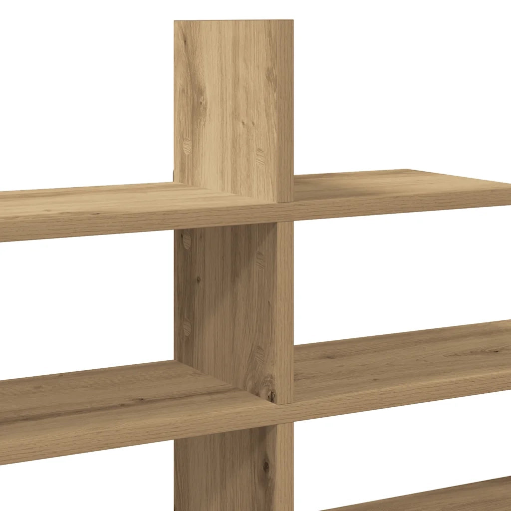 Mensola a Muro Rovere Artigianale 124,5x18x60,5cm in Truciolato