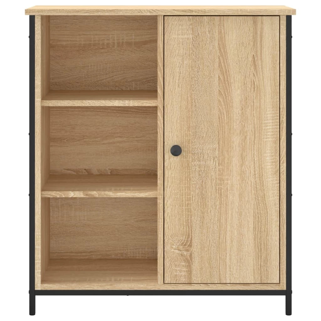 Buffet credenza cassettiera armadio mobile contenitore organizer cucina soggiorno rovere Sonoma 70 x 30 x 80 cm legno ingegnerizzato marrone 02_0031692