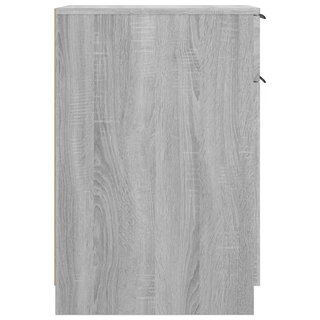Mobile da ufficio minimalista versatile e contenitivo 33,5 x 50 x 75 cm legno composito grigio 02_0048310