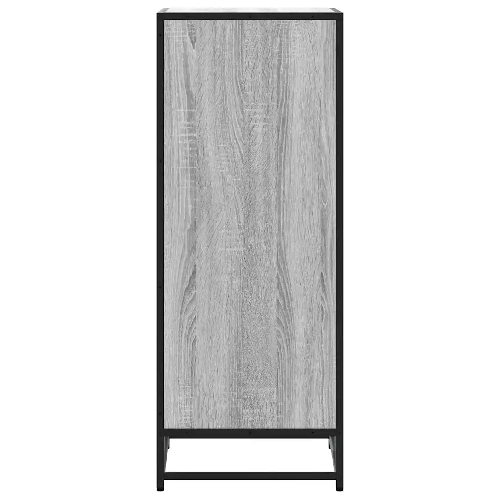 Scarpiera | Mobile per scarpe Grigio Sonoma 48x38x97,5 cm in Legno Multistrato