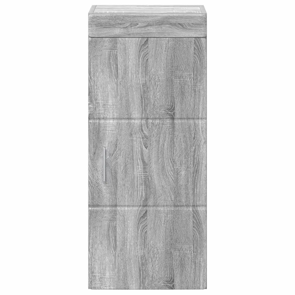 Armadio da bagno a muro TULUM Grigio Sonoma 37 x 24,5 x 86 cm