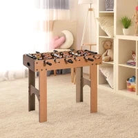 Calcio Balilla Professionale per Bambini e Adulti con Aste in Legno MDF 92x46x78cm