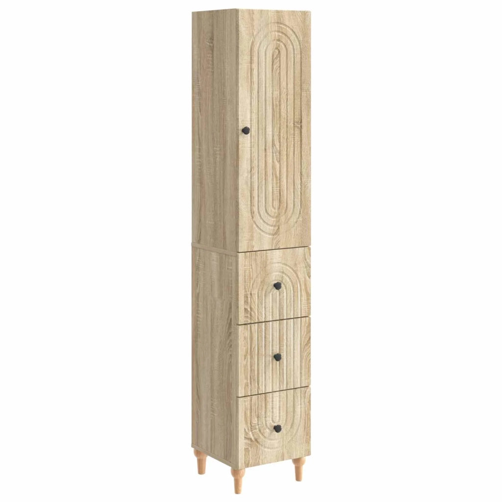 Set di armadi 2 pcs 33 x 34,5 x 90 cm Legno ingegnerizzato 3416468