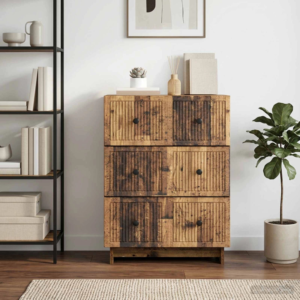 Mobile con Cassetti 66 x 34,5 x 90 cm Legno ingegnerizzato 893923