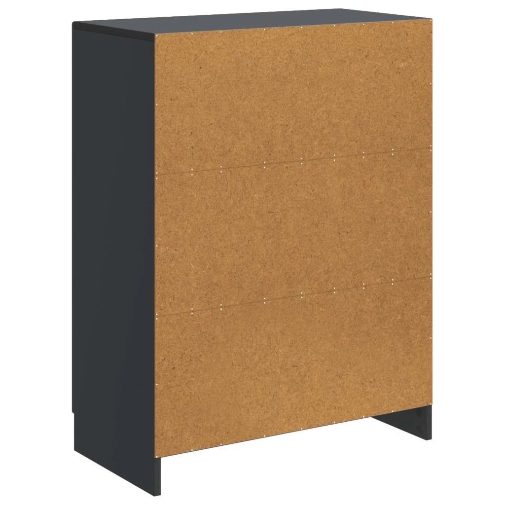 Credenza Nero 66 x 34,5 x 87 cm Legno ingegnerizzato 895736