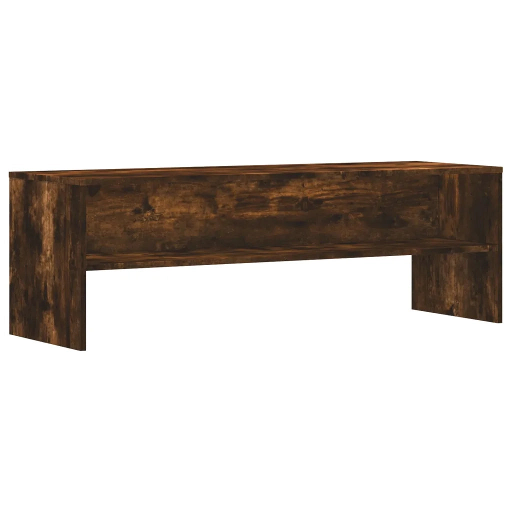 Mobile TV Rovere Fumo 120x40x40 cm in Legno Multistrato 835564