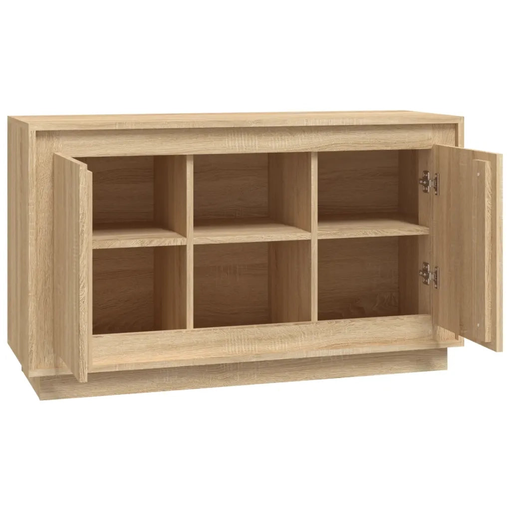 Credenza Rovere Sonoma 102x35x60 cm in Legno Multistrato 831880