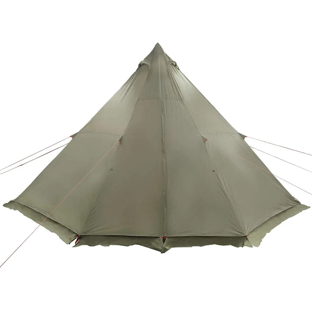 Tenda Familiare Tipi per 8 Persone-Tenda da campeggio Verde Oliva Impermeabile