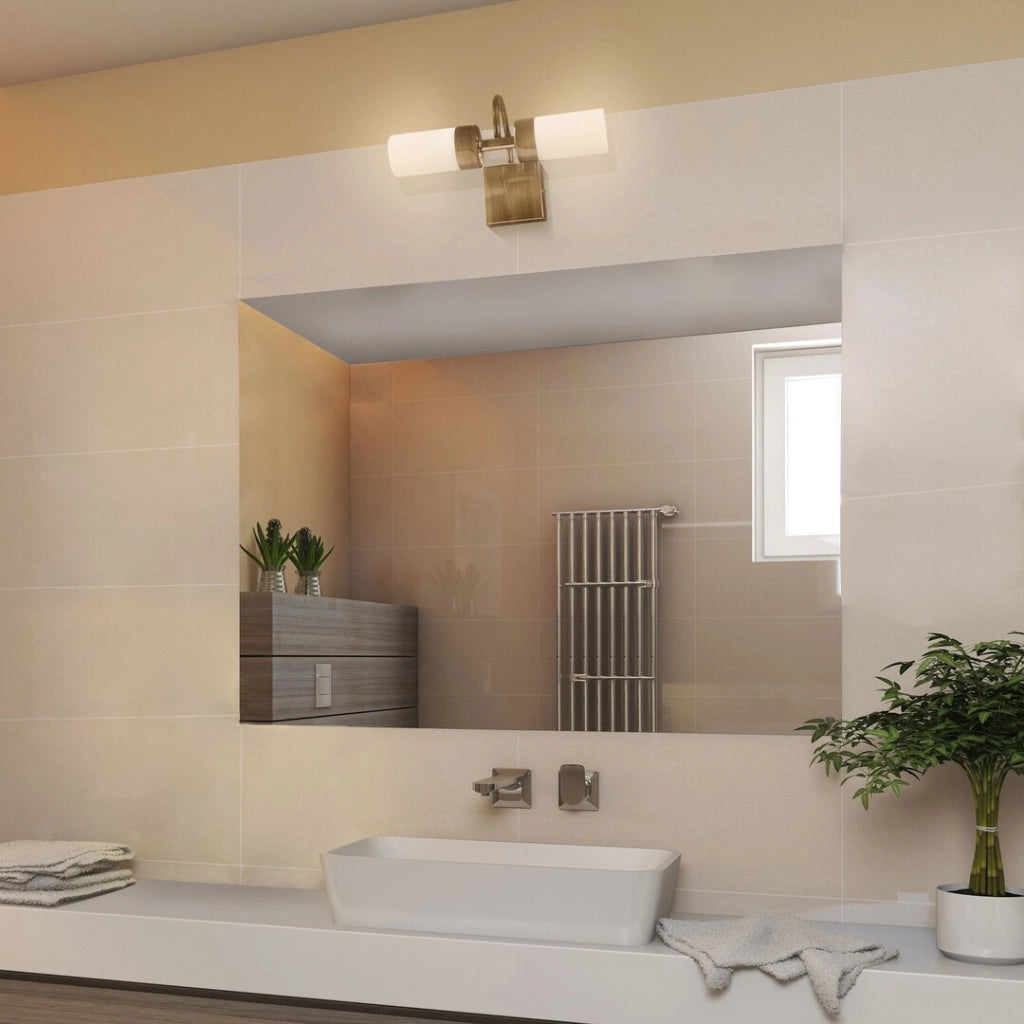 Applique bagno specchio LED 2x4W bronzo Betty Rabalux