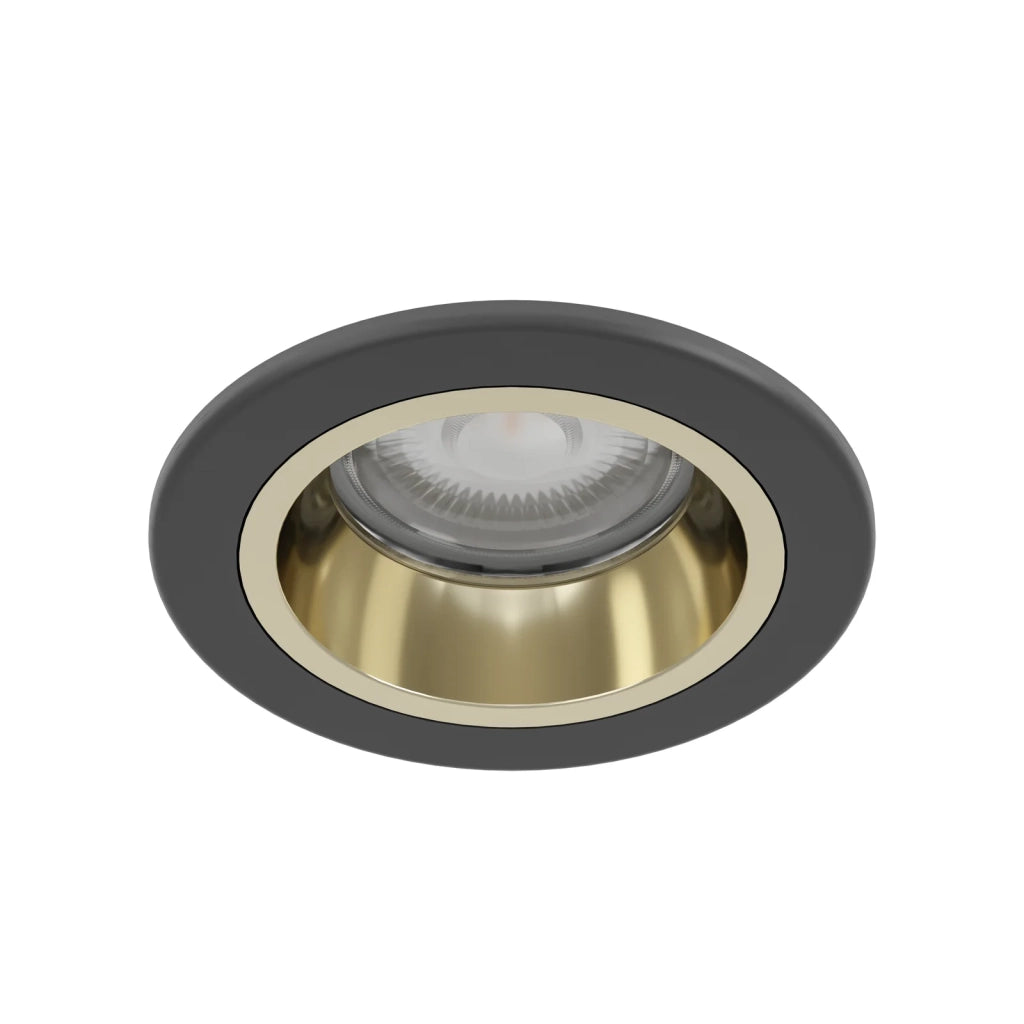 Faretto Incasso Moderno Yebra Plastiche Nere Led 4,8W 450Lm Ip44