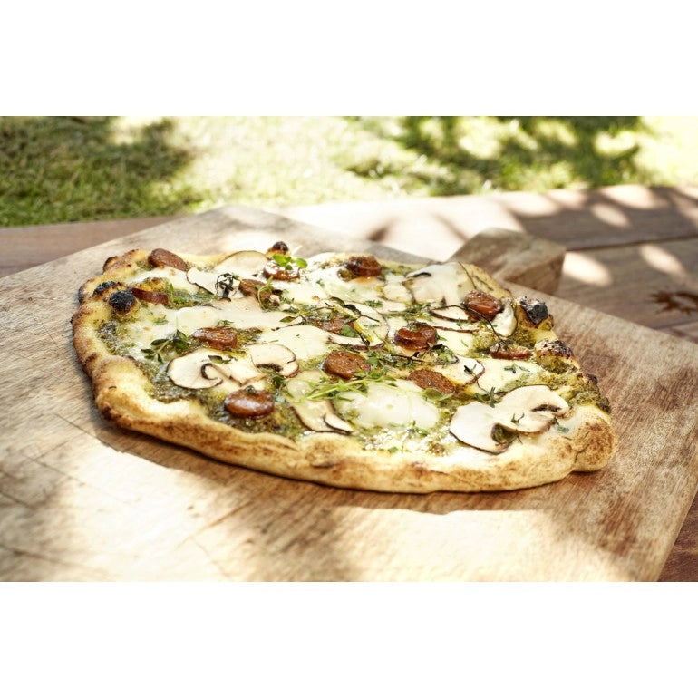 Tagliere per pizza in plastica 350x10 mm, verde chiaro  COZZE by Ezooza