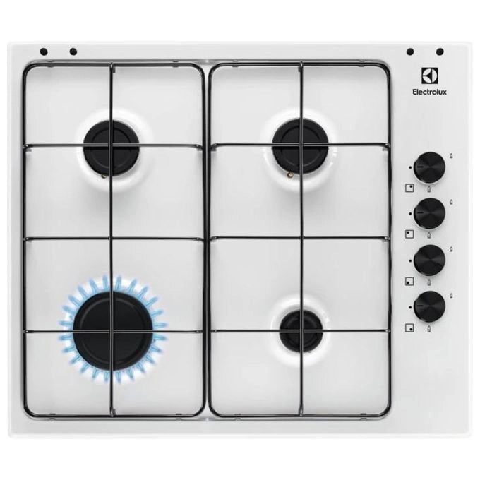 Electrolux KGS6404W Piano cottura a gas Serie 300 Slim side control 60cm