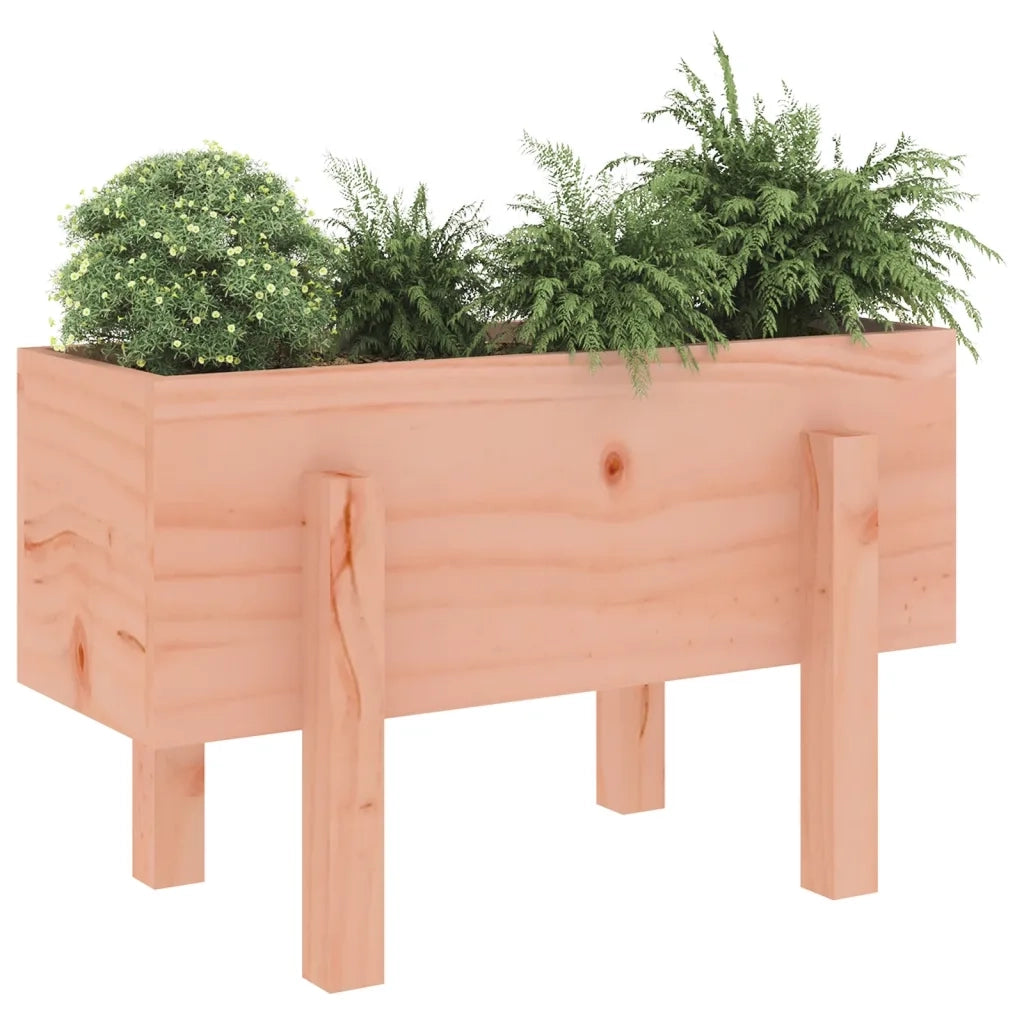 Fioriera da Giardino-Vaso da Esterno 62x30x38 cm in Legno Massello di Douglas