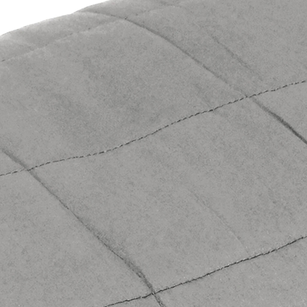 Coperta Ponderata Grigia 200x200 cm 9 kg Tessuto cod mxl 71477