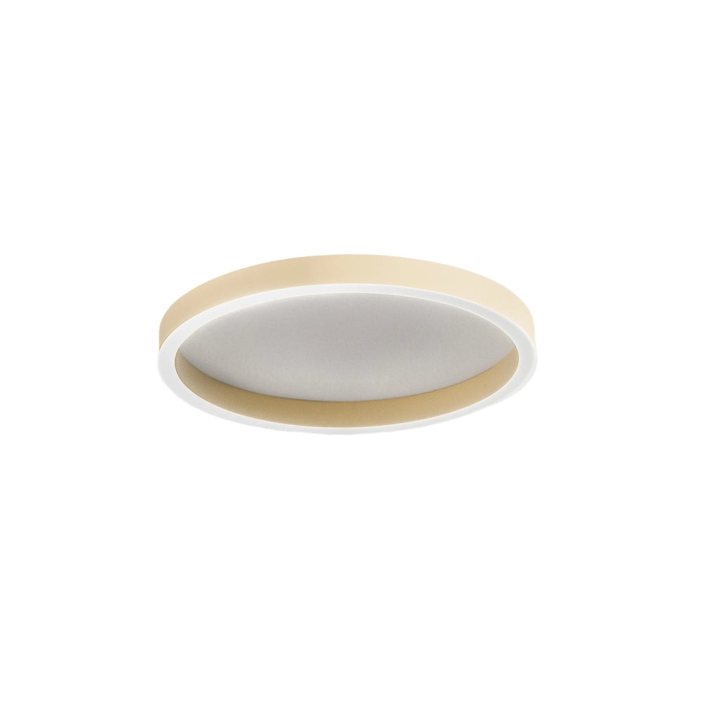 AELA P/P Lampada a soffitto LED 36W Biemissione 1800-1900lm 3000K/4000K Alluminio New Beige Dimmerabile Taglio di Fase - Gealux