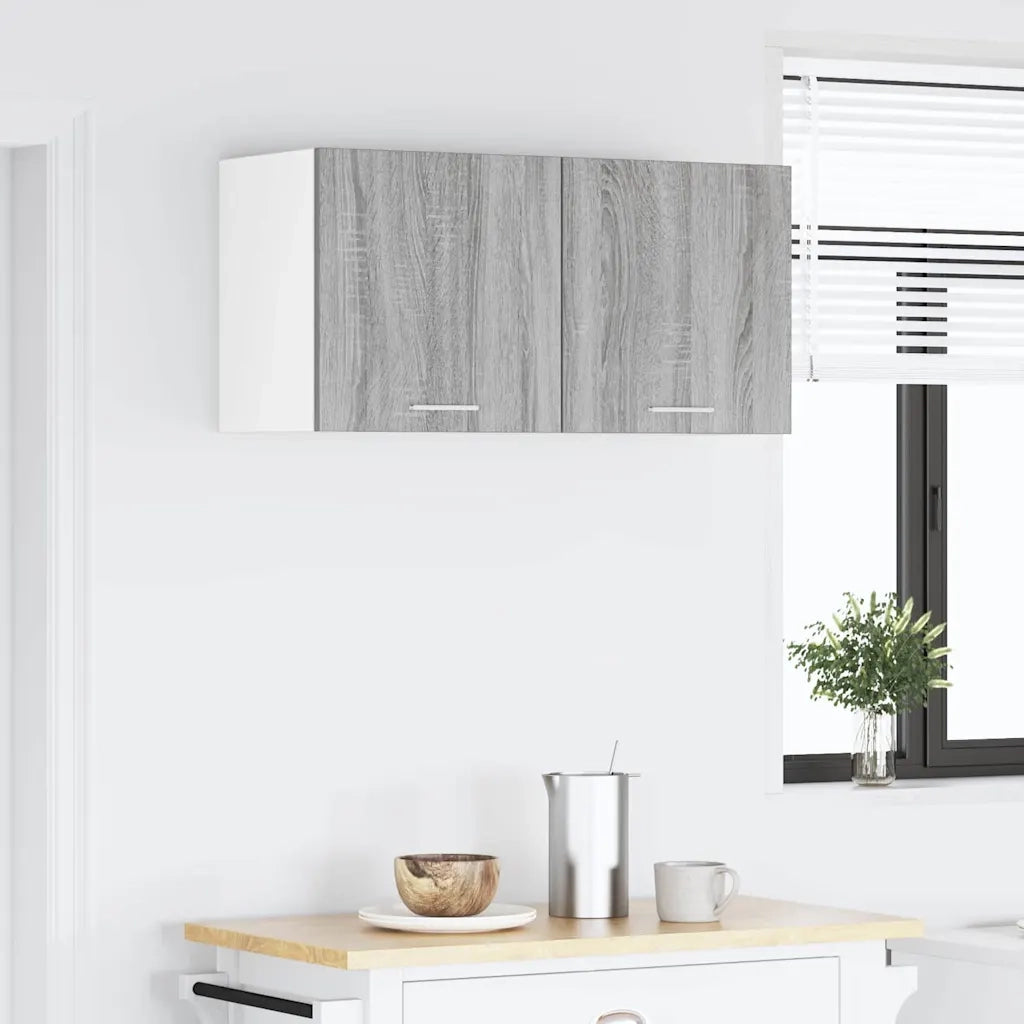 Armadio pensile Grigio Sonoma 80 x 31 x 40 cm Legno multistrato 884183
