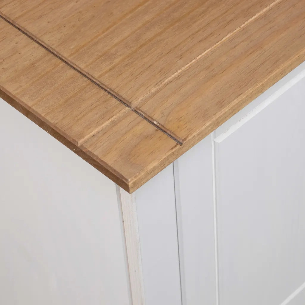 Mobile TV 120x40x50 cm in Legno Massello di Pino Panama Range cod mxl 14680