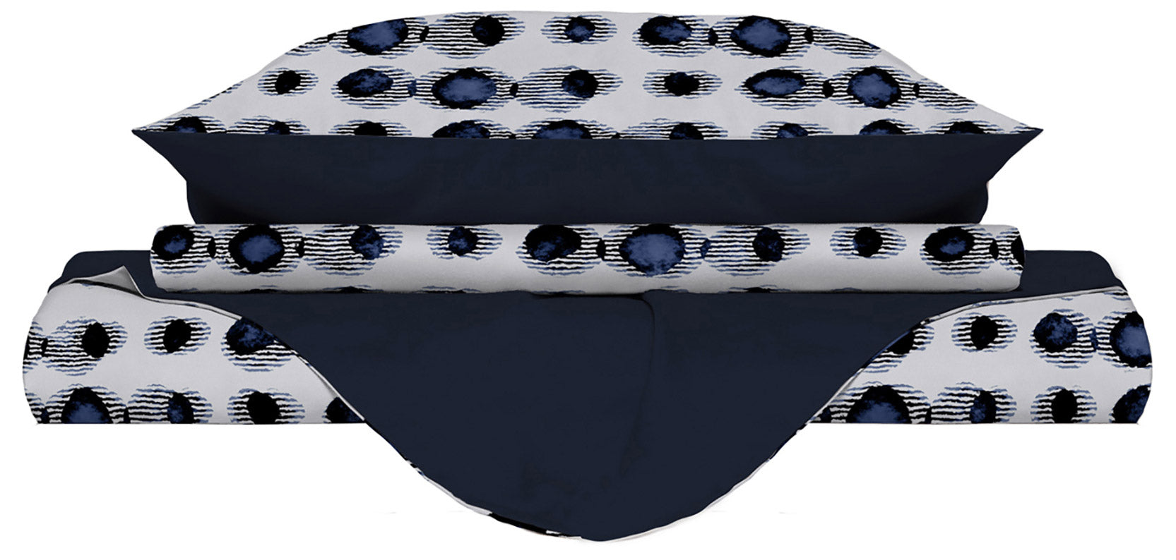 Copripiumino Singolo con Stampa sul Sacco e Federe Doubleface Optical