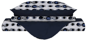 Copripiumino Singolo con Stampa sul Sacco e Federe Doubleface Optical