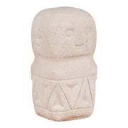 Vaso Decorativo Decoration, Beige, Ceramica, 5,5x5,5x10 cm