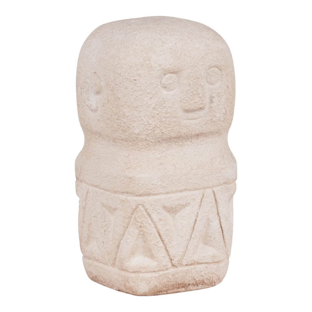Vaso Decorativo Decoration, Beige, Ceramica, 5,5x5,5x10 cm