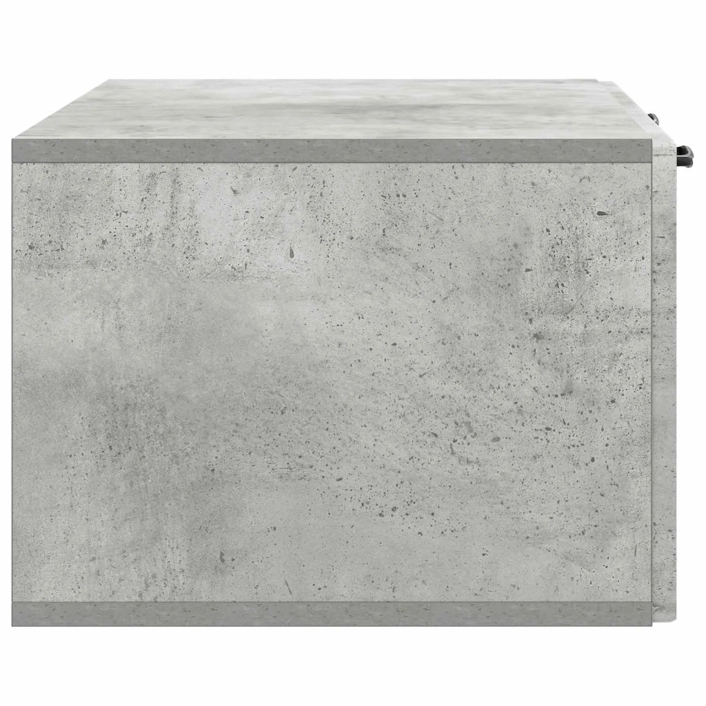 Mobile Porta TV da Muro Grigio Cemento 78,5 x 41 x 30 cm 899368