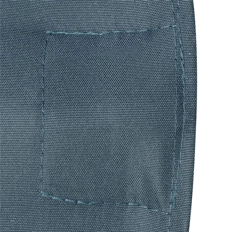 TETTO DI RICAMBIO 3X3M, TELO SOSTITUTIVO PER GAZEBO IN POLIESTERE CON 8 FORI DI VENTILAZIONE, GRIGIO