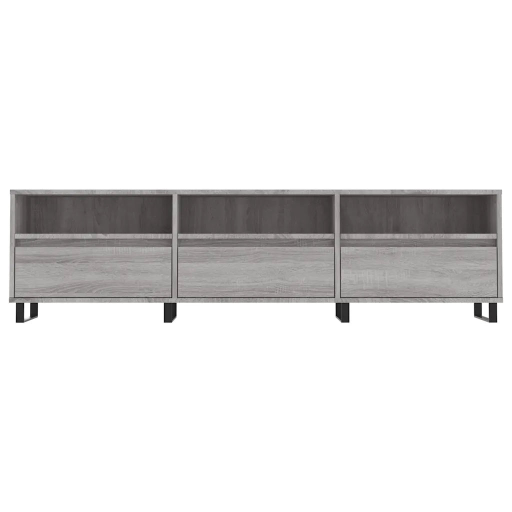 Mobile Porta TV-Mobile per TV-Credenza TV Grigio Sonoma 150x30x44,5 cm Legno Multistrato 970788