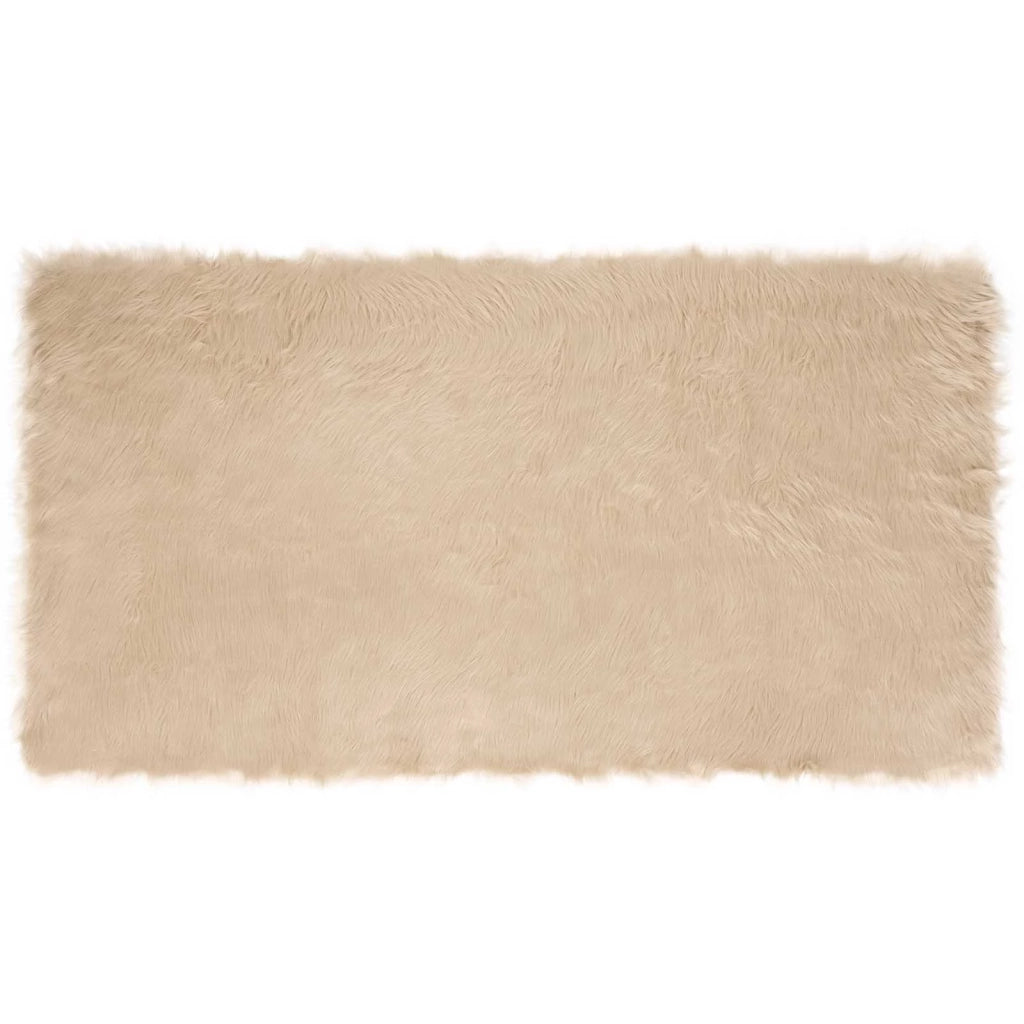 Tappeto in finta TAFALLA Beige 80 x 150 cm Poliestere