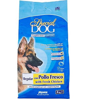 CROCCHETTE PER CANI ADULTI 'SPECIAL DOG' Regular c/pollo fresco - kg 4  - MONGE