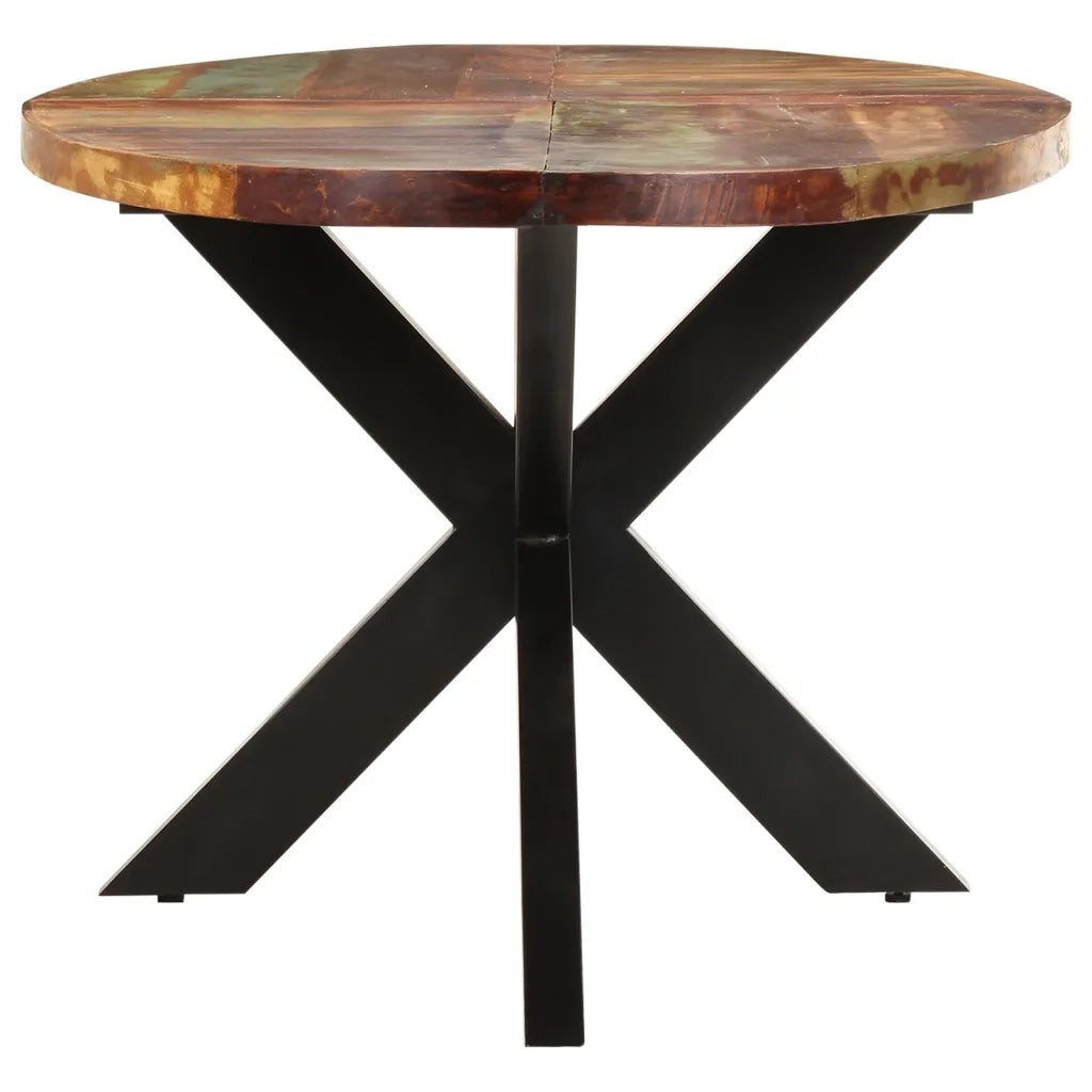 Tavolo da Pranzo 200x100x75cm in Legno Massello di Recupero 321676