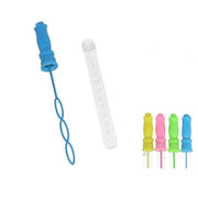Trade Shop - Set 4 Pz Bacchetta Bolle Di Sapone Spada 25cm 3 Bolle 50ml 4 Colori Feste 975704 -
