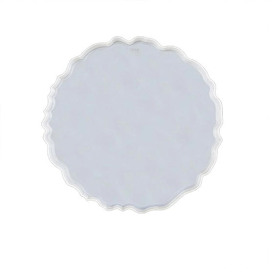Mold in Silicone - 30cm di Diametro - Transparente - Riciclabile - Per Epoxy/Hobby - Mould per Piatti/Scatole