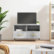 Mobile per TV-Credenza TV-Console TV Grigio Cemento 80x36x50 cm Legno Multistrato 414837