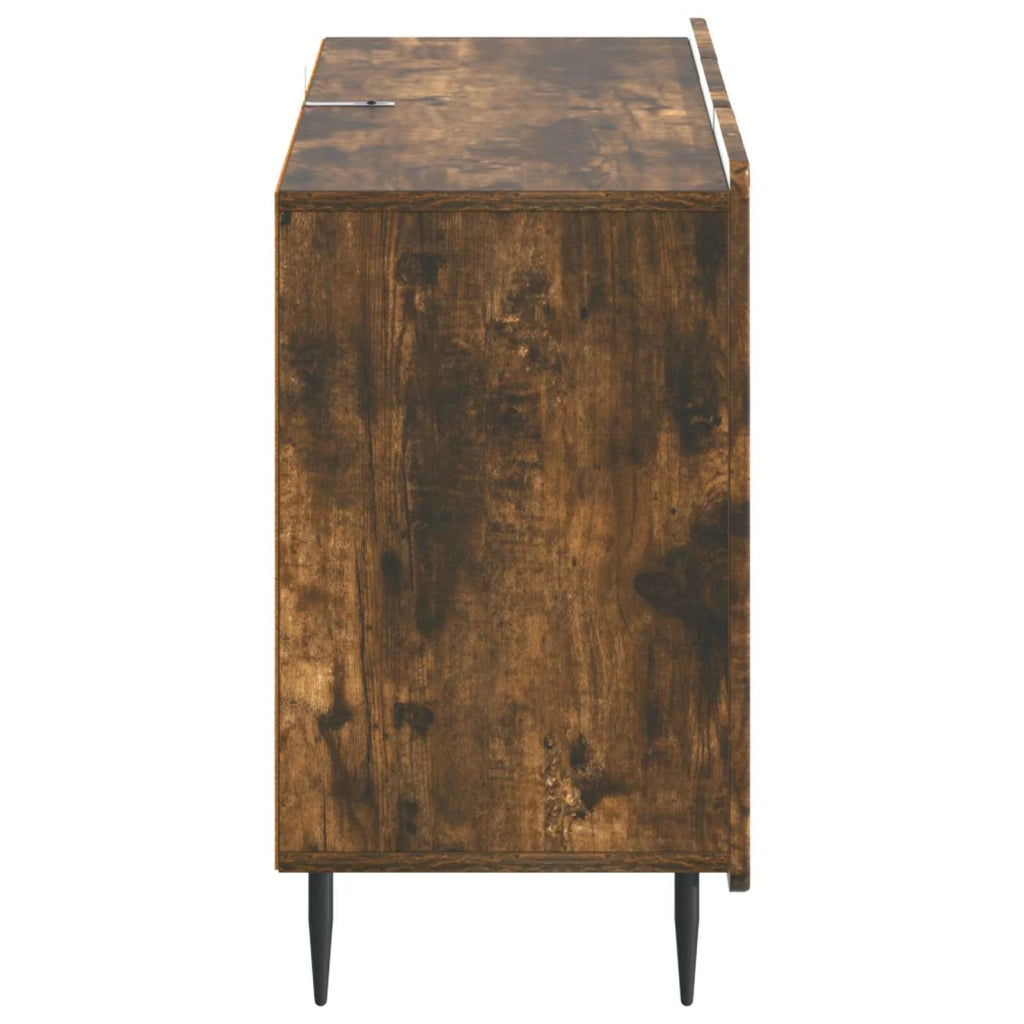 Credenza Rovere Fumo 89 x 34,5 x 62 cm Legno ingegnerizzato 894430